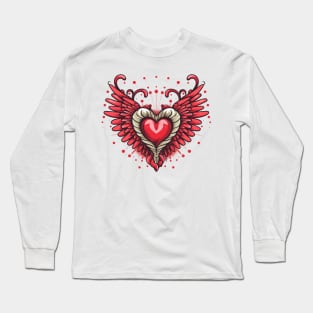 Heart With Wings 4 Long Sleeve T-Shirt